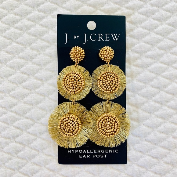 J. Crew Factory Jewelry - J. Crew Factory Gold Statement Earrings J. Crew Factory Jewelry - J. Crew Factory Gold Statement Earrings